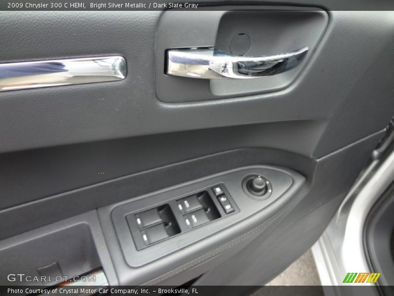 Bright Silver Metallic / Dark Slate Gray 2009 Chrysler 300 C HEMI
