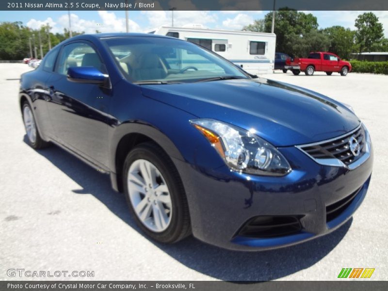 Navy Blue / Blond 2011 Nissan Altima 2.5 S Coupe