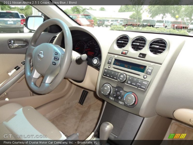 Navy Blue / Blond 2011 Nissan Altima 2.5 S Coupe