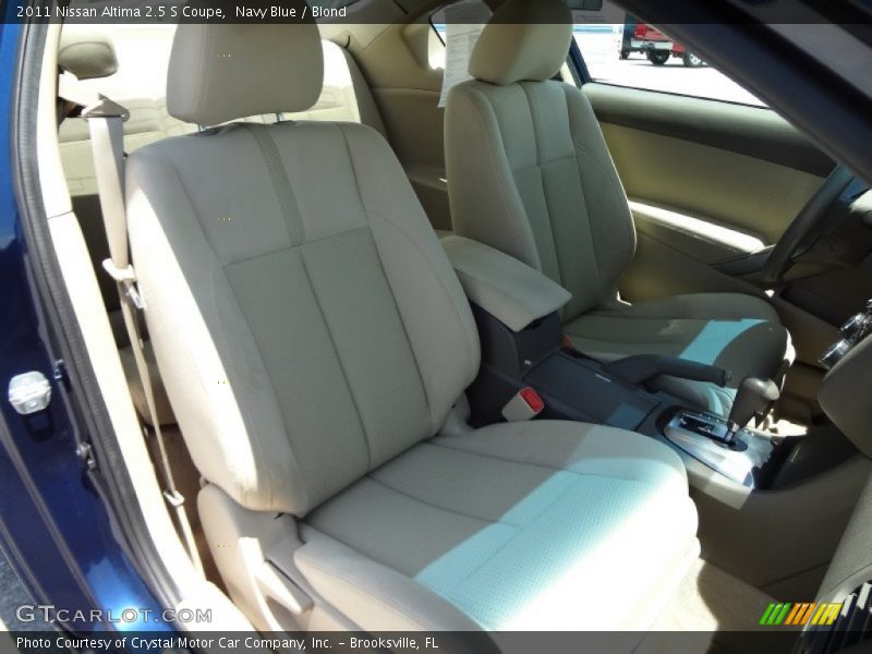 Navy Blue / Blond 2011 Nissan Altima 2.5 S Coupe
