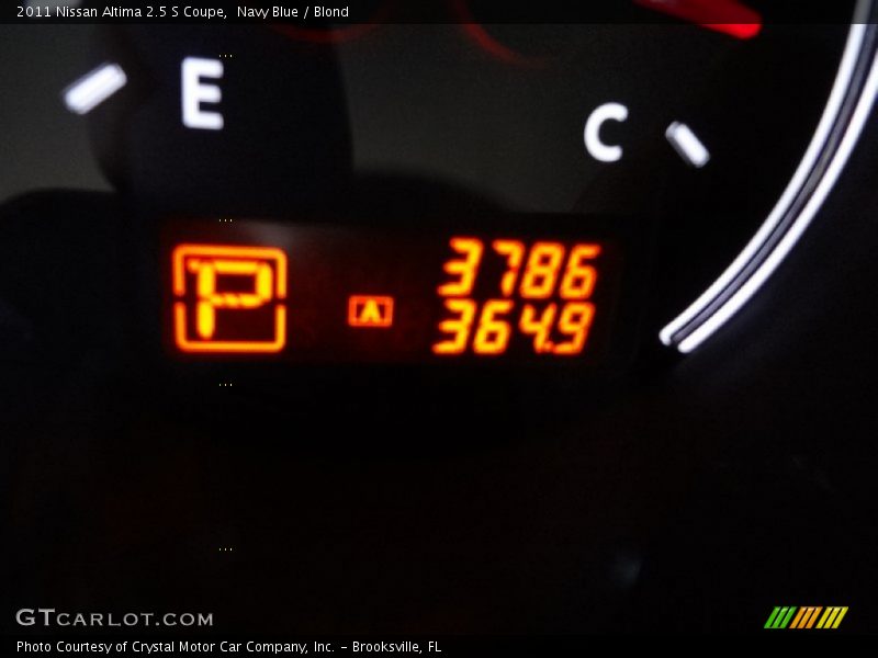 Navy Blue / Blond 2011 Nissan Altima 2.5 S Coupe