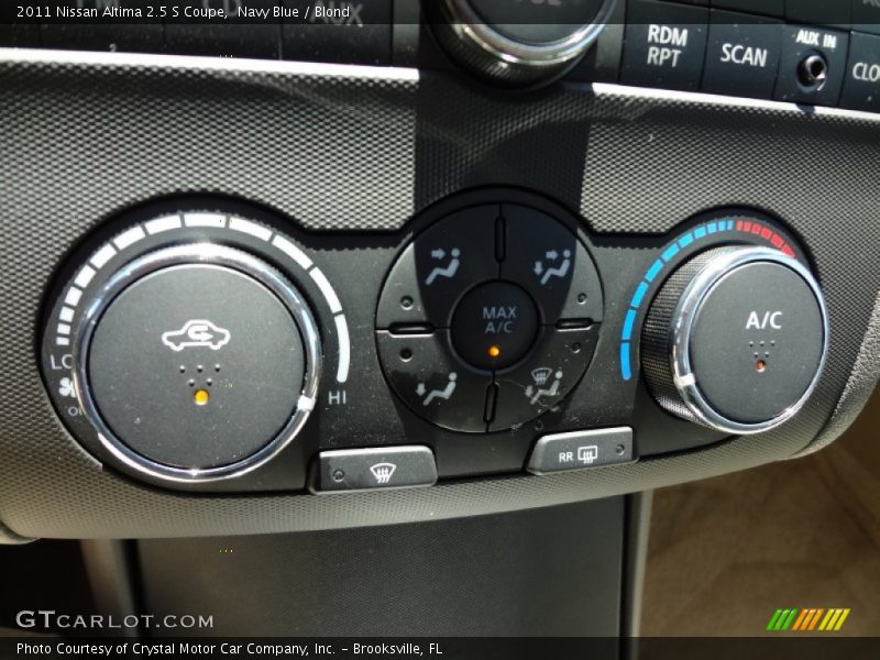 Navy Blue / Blond 2011 Nissan Altima 2.5 S Coupe