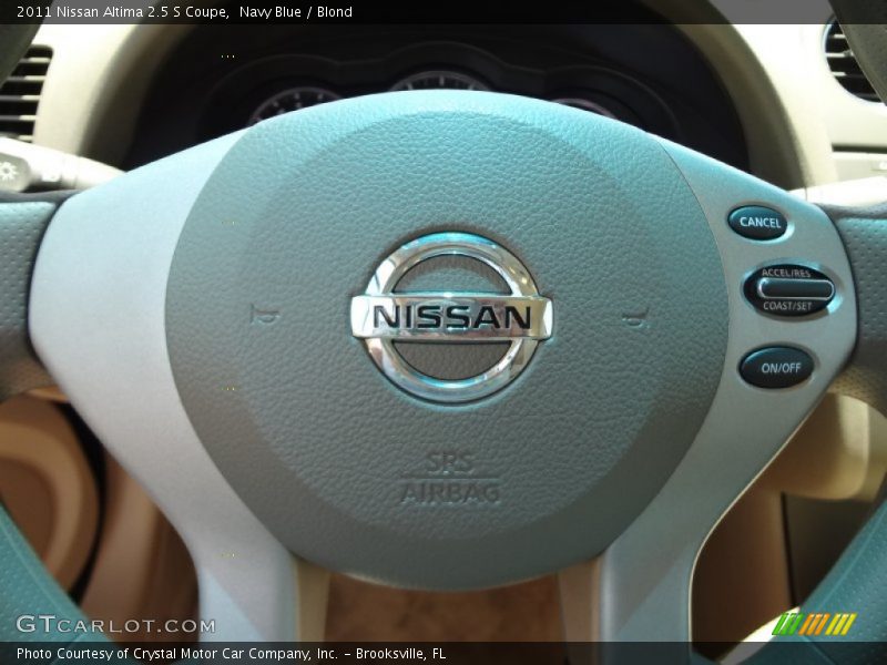 Navy Blue / Blond 2011 Nissan Altima 2.5 S Coupe