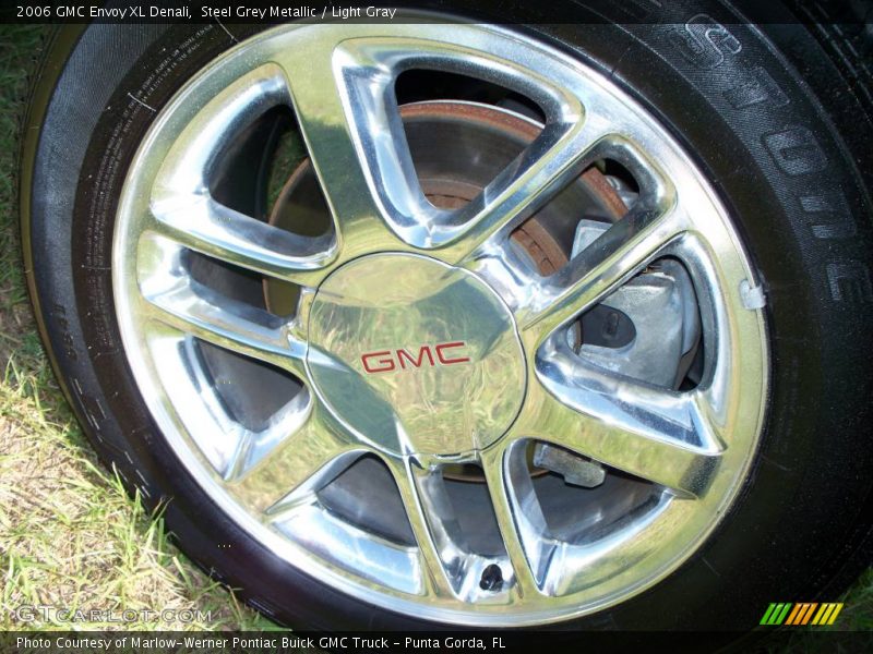 Steel Grey Metallic / Light Gray 2006 GMC Envoy XL Denali
