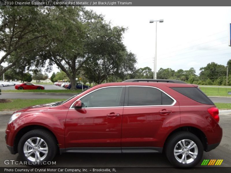 Cardinal Red Metallic / Jet Black/Light Titanium 2010 Chevrolet Equinox LT