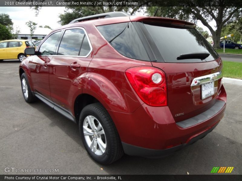 Cardinal Red Metallic / Jet Black/Light Titanium 2010 Chevrolet Equinox LT