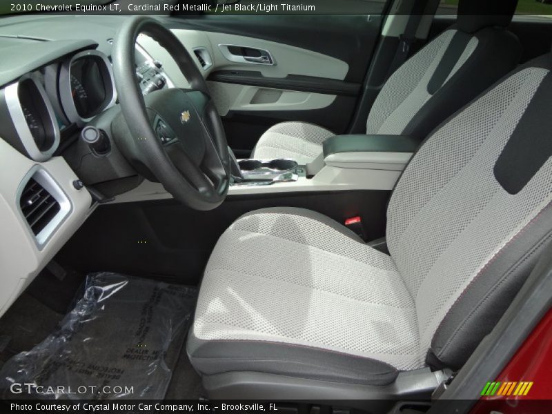 Cardinal Red Metallic / Jet Black/Light Titanium 2010 Chevrolet Equinox LT