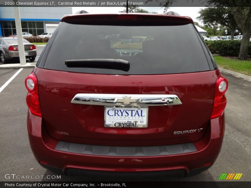 Cardinal Red Metallic / Jet Black/Light Titanium 2010 Chevrolet Equinox LT