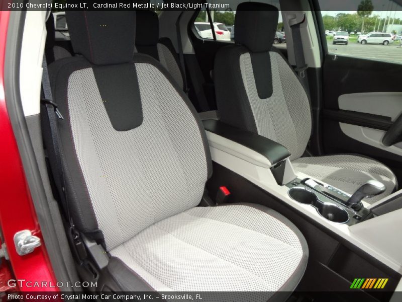 Cardinal Red Metallic / Jet Black/Light Titanium 2010 Chevrolet Equinox LT