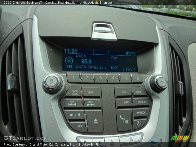 Cardinal Red Metallic / Jet Black/Light Titanium 2010 Chevrolet Equinox LT