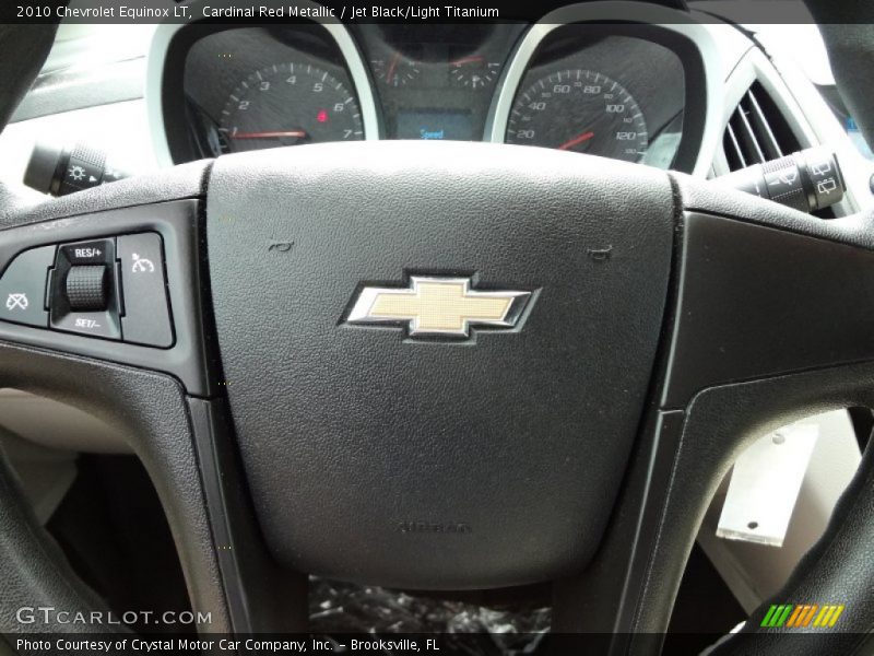 Cardinal Red Metallic / Jet Black/Light Titanium 2010 Chevrolet Equinox LT