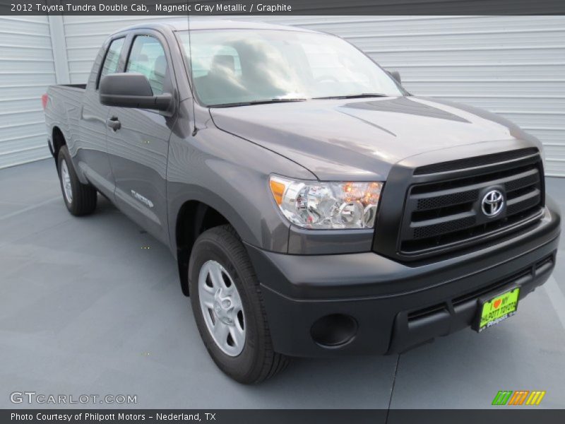 Magnetic Gray Metallic / Graphite 2012 Toyota Tundra Double Cab