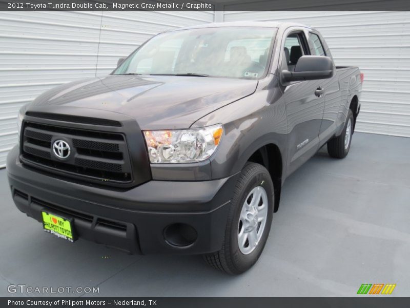 Magnetic Gray Metallic / Graphite 2012 Toyota Tundra Double Cab