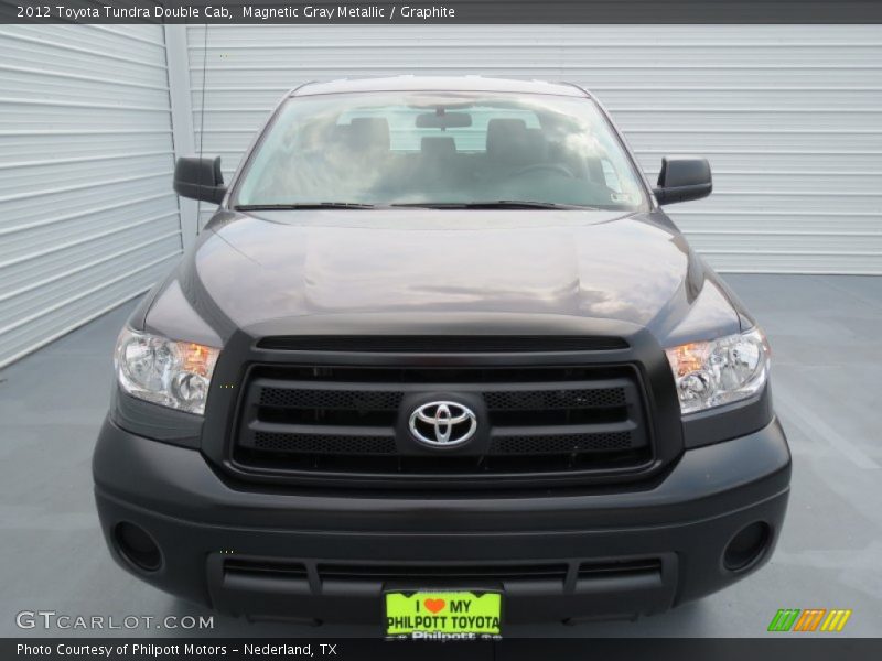Magnetic Gray Metallic / Graphite 2012 Toyota Tundra Double Cab