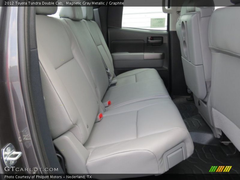 Rear Seat of 2012 Tundra Double Cab