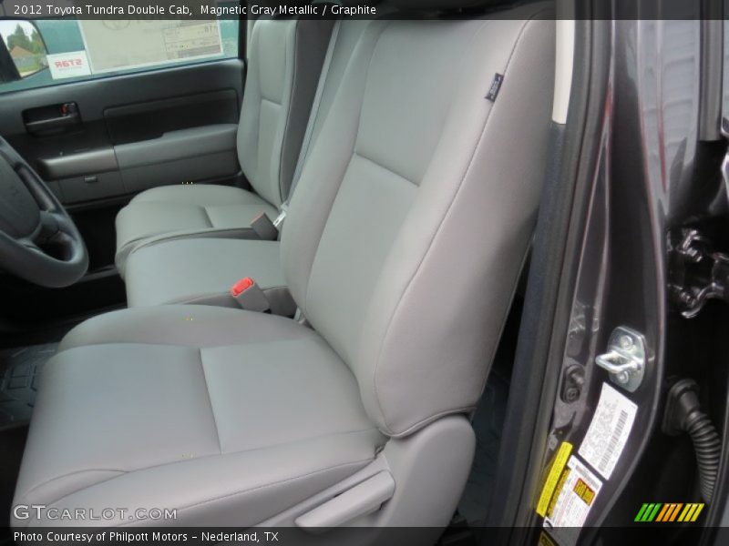  2012 Tundra Double Cab Graphite Interior