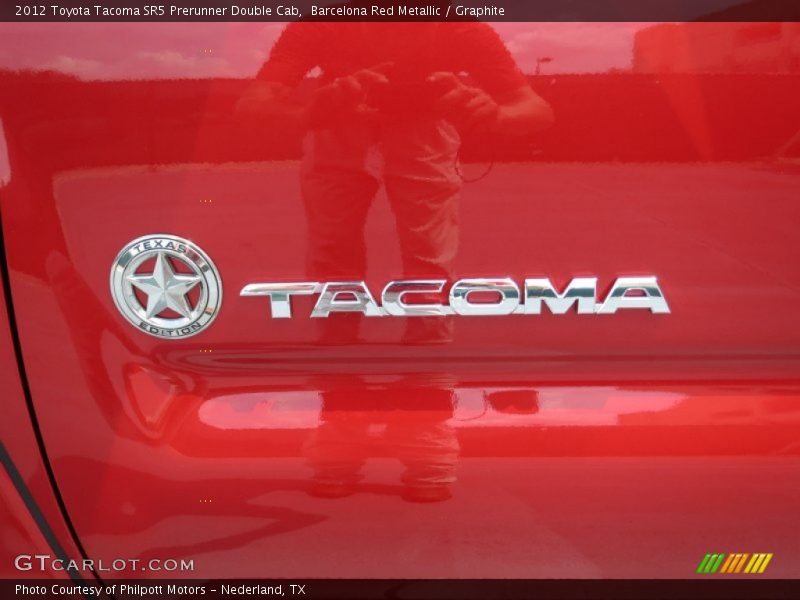 Barcelona Red Metallic / Graphite 2012 Toyota Tacoma SR5 Prerunner Double Cab