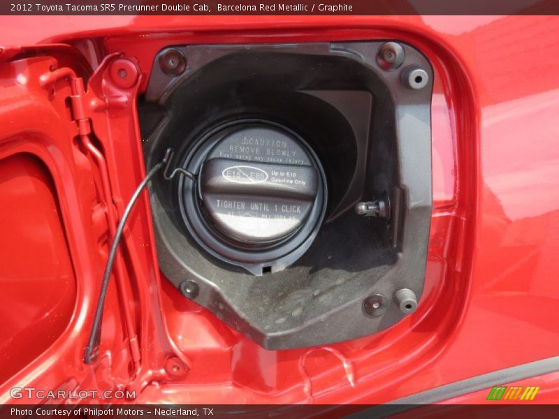 Barcelona Red Metallic / Graphite 2012 Toyota Tacoma SR5 Prerunner Double Cab