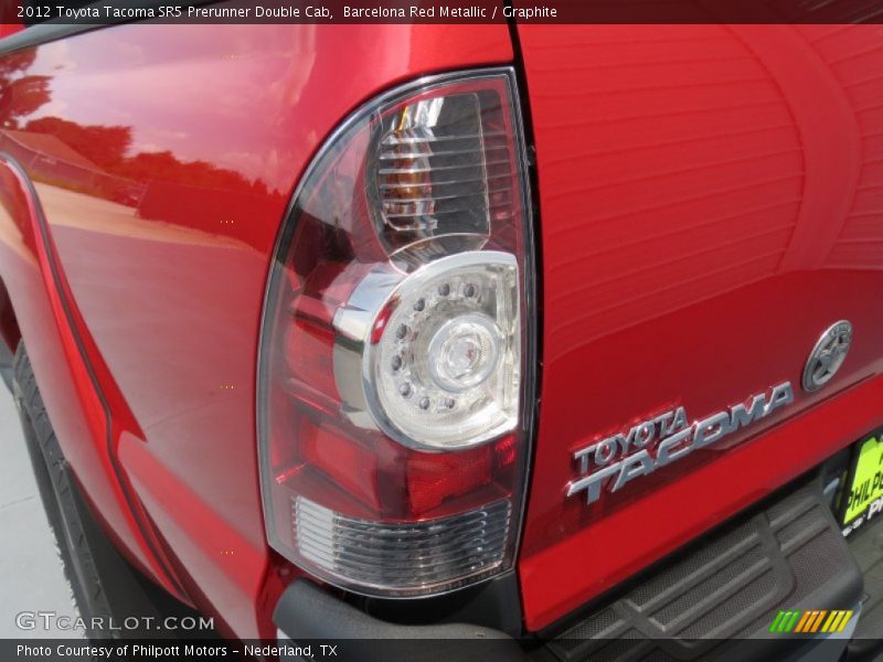 Barcelona Red Metallic / Graphite 2012 Toyota Tacoma SR5 Prerunner Double Cab
