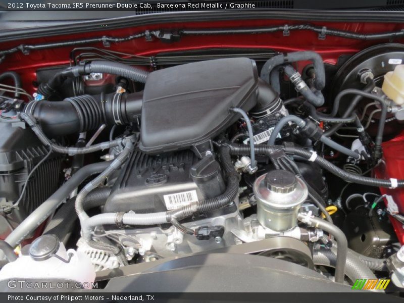 Barcelona Red Metallic / Graphite 2012 Toyota Tacoma SR5 Prerunner Double Cab