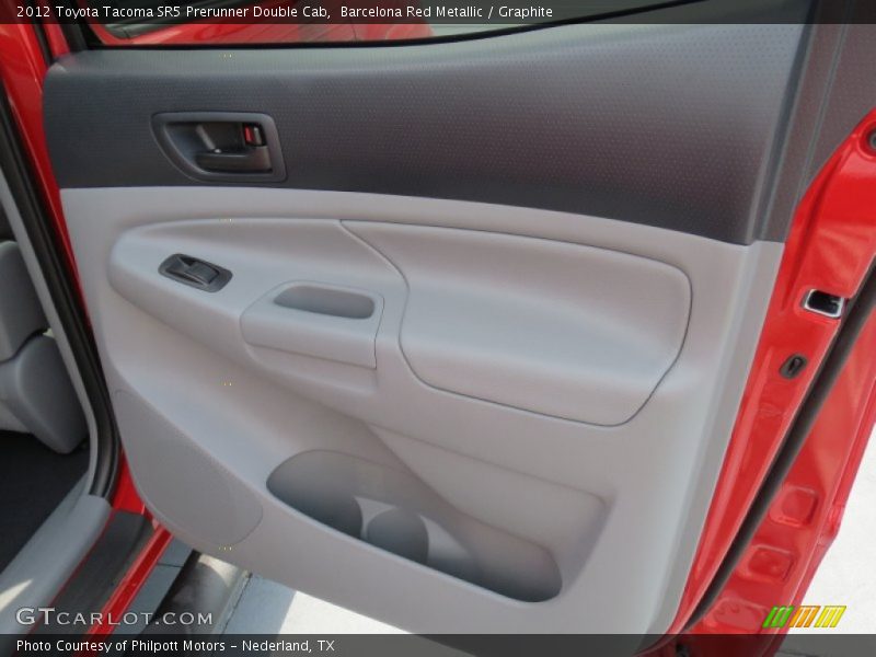 Barcelona Red Metallic / Graphite 2012 Toyota Tacoma SR5 Prerunner Double Cab