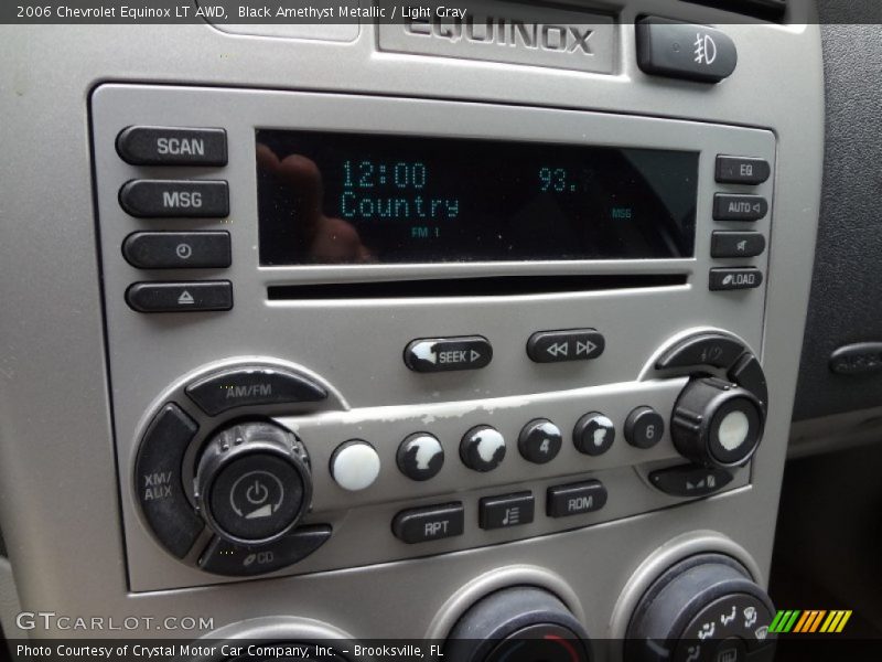 Black Amethyst Metallic / Light Gray 2006 Chevrolet Equinox LT AWD