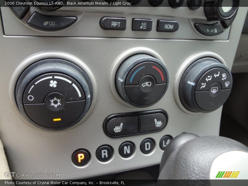 Black Amethyst Metallic / Light Gray 2006 Chevrolet Equinox LT AWD