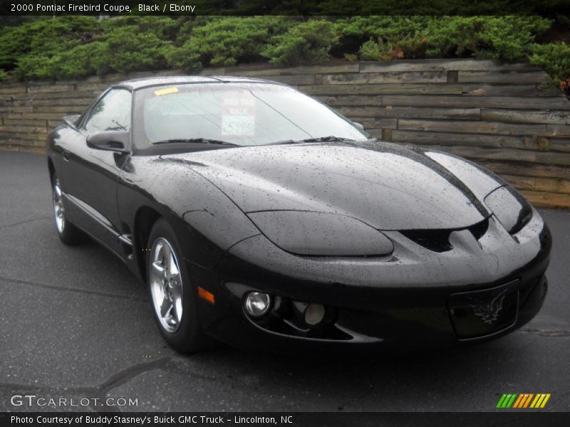 Black / Ebony 2000 Pontiac Firebird Coupe