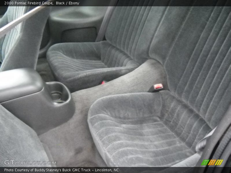 Rear Seat of 2000 Firebird Coupe
