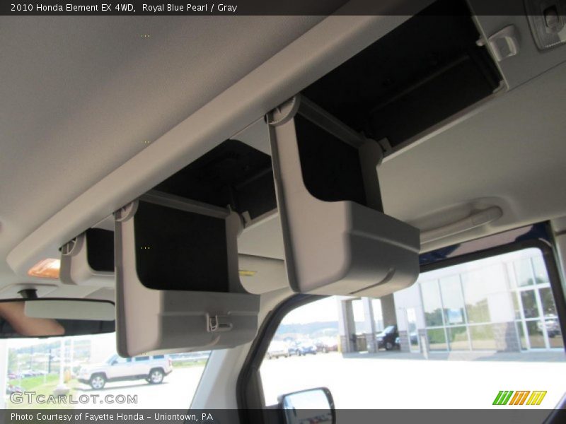 Royal Blue Pearl / Gray 2010 Honda Element EX 4WD