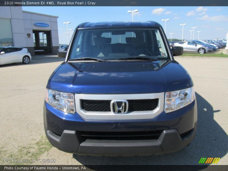 Royal Blue Pearl / Gray 2010 Honda Element EX 4WD
