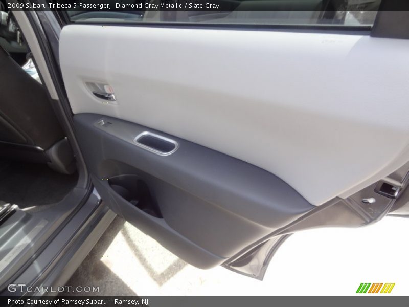 Diamond Gray Metallic / Slate Gray 2009 Subaru Tribeca 5 Passenger