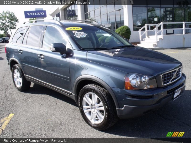 Shadow Blue Metallic / Sandstone 2009 Volvo XC90 3.2 AWD