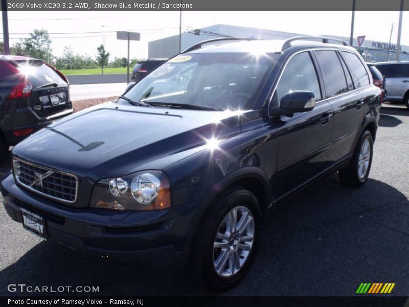 Shadow Blue Metallic / Sandstone 2009 Volvo XC90 3.2 AWD