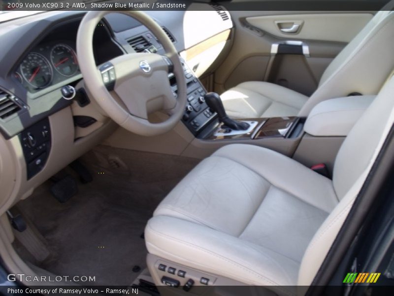 Shadow Blue Metallic / Sandstone 2009 Volvo XC90 3.2 AWD