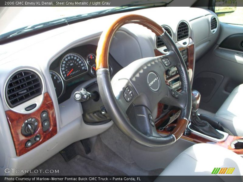 Steel Grey Metallic / Light Gray 2006 GMC Envoy XL Denali