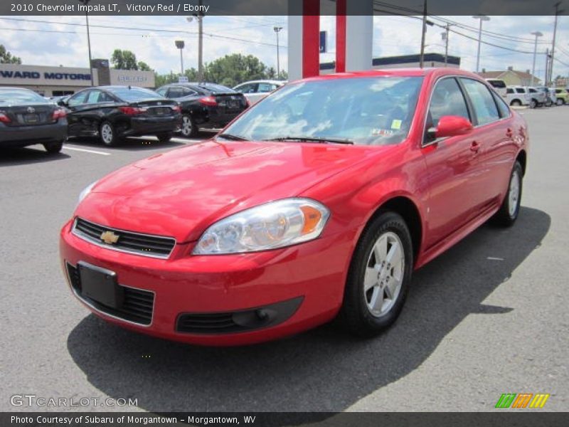 Victory Red / Ebony 2010 Chevrolet Impala LT