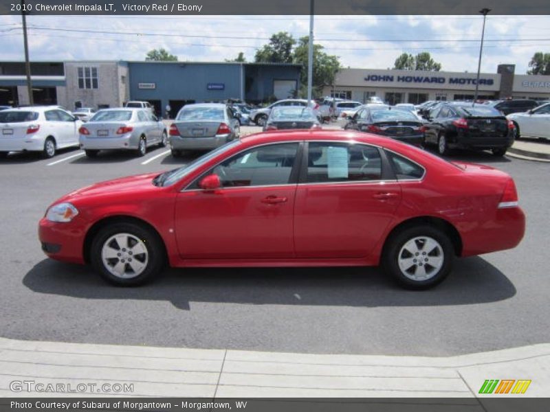 Victory Red / Ebony 2010 Chevrolet Impala LT