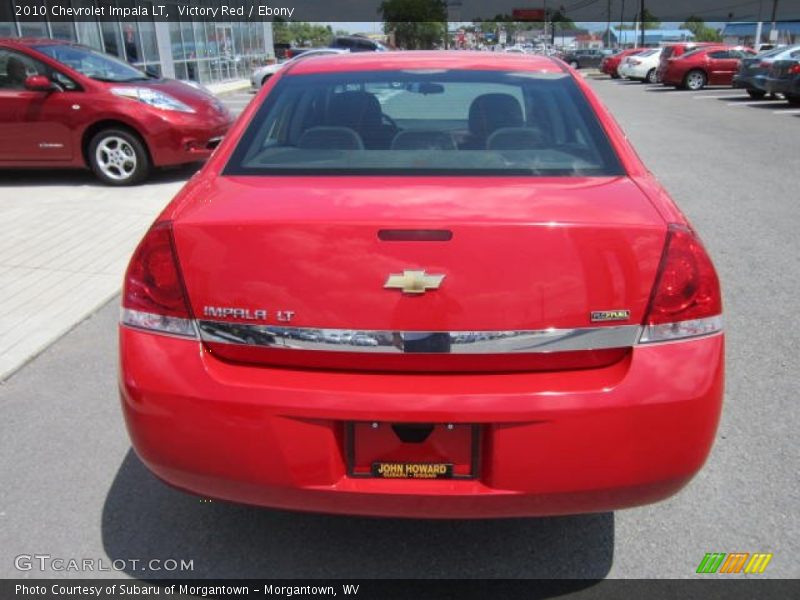 Victory Red / Ebony 2010 Chevrolet Impala LT