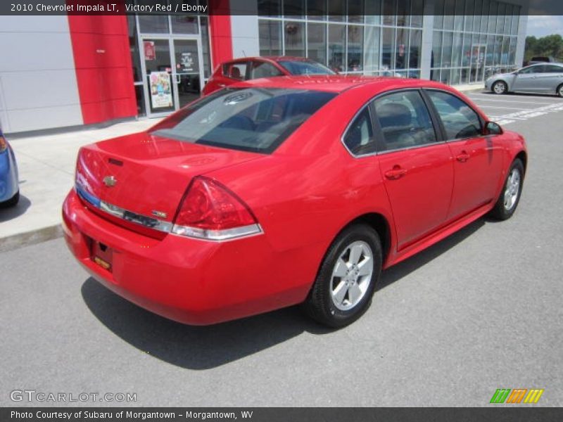 Victory Red / Ebony 2010 Chevrolet Impala LT