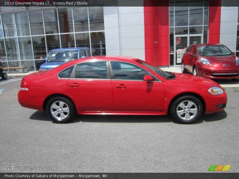 Victory Red / Ebony 2010 Chevrolet Impala LT