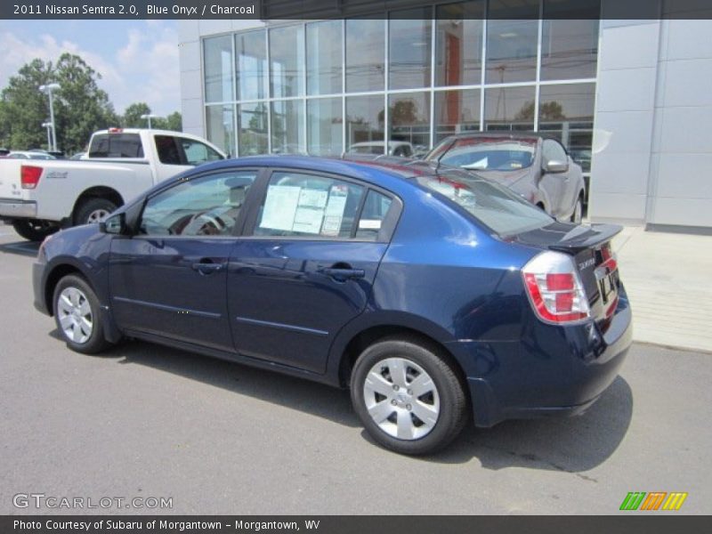Blue Onyx / Charcoal 2011 Nissan Sentra 2.0