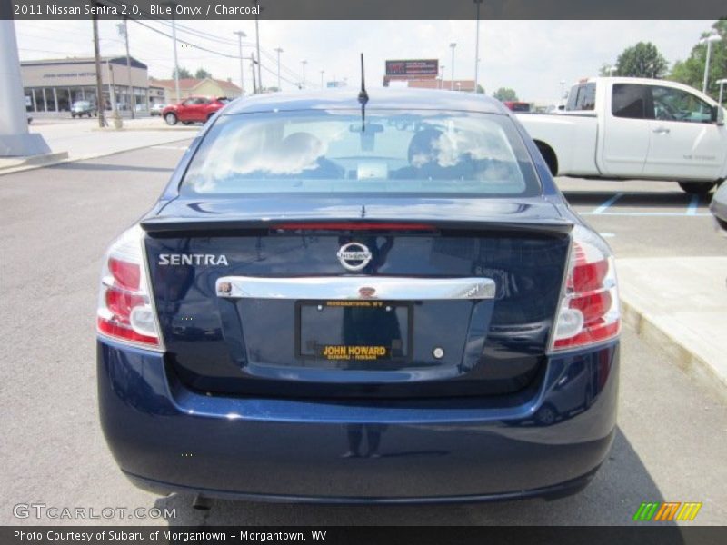Blue Onyx / Charcoal 2011 Nissan Sentra 2.0