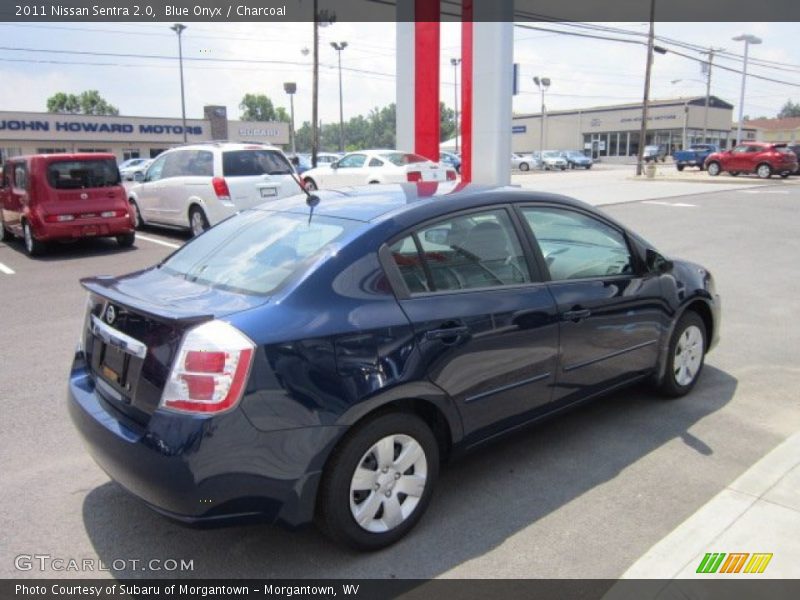 Blue Onyx / Charcoal 2011 Nissan Sentra 2.0