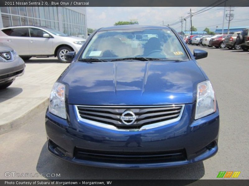 Blue Onyx / Charcoal 2011 Nissan Sentra 2.0