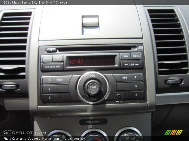 Blue Onyx / Charcoal 2011 Nissan Sentra 2.0