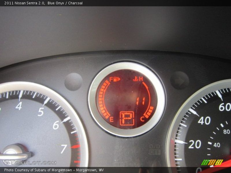 Blue Onyx / Charcoal 2011 Nissan Sentra 2.0