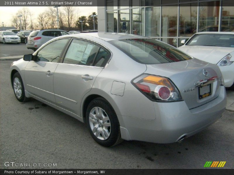 Brilliant Silver / Charcoal 2011 Nissan Altima 2.5 S