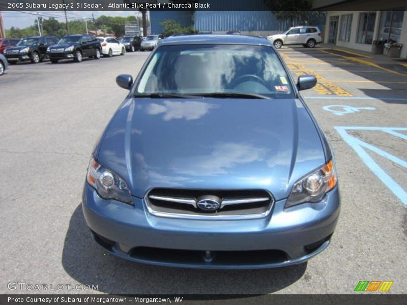 Atlantic Blue Pearl / Charcoal Black 2005 Subaru Legacy 2.5i Sedan