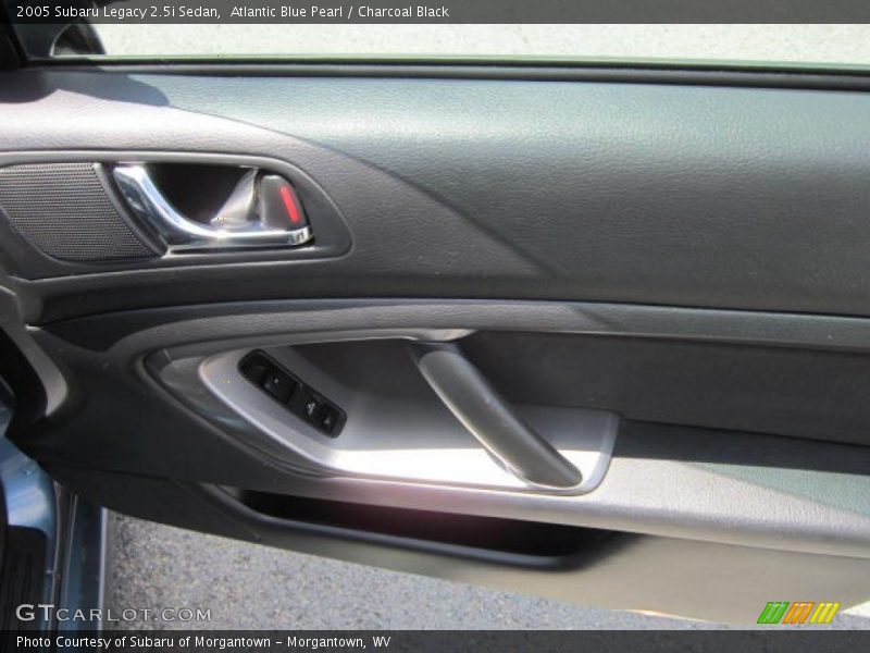Atlantic Blue Pearl / Charcoal Black 2005 Subaru Legacy 2.5i Sedan